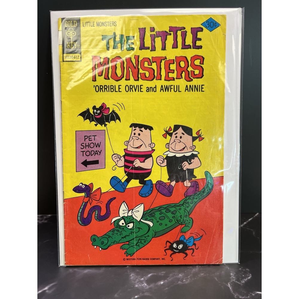 Little Monsters #37, Gold Key‎ Comic, December, 1976 Rare